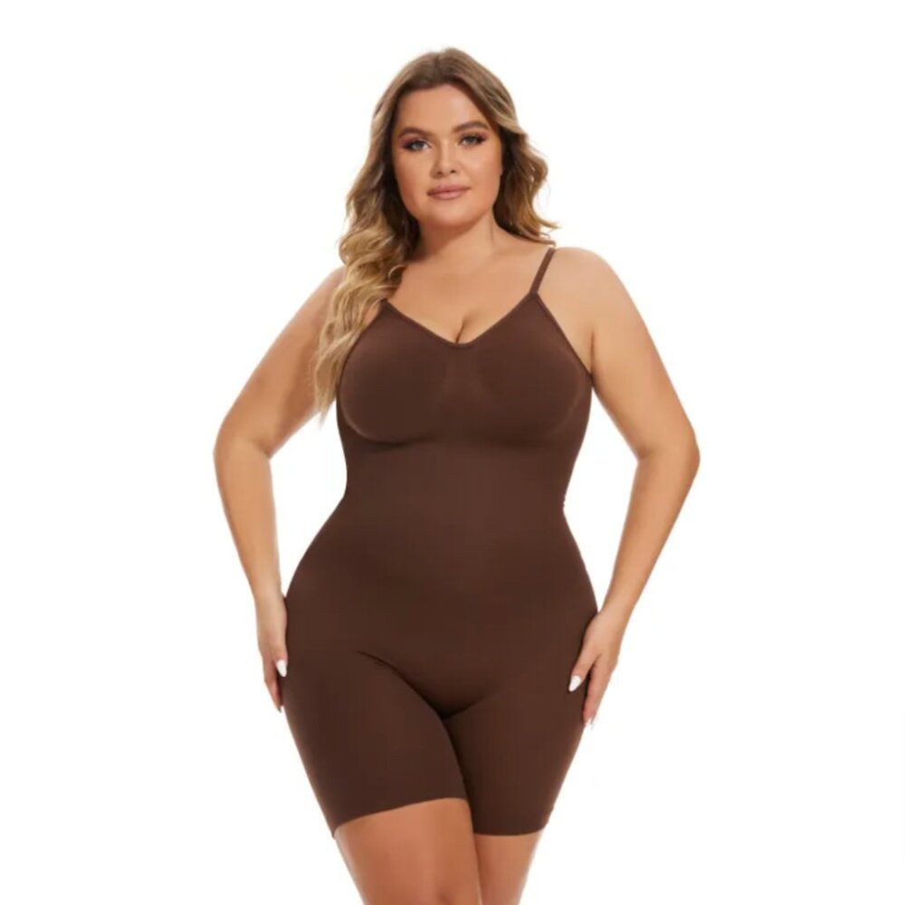 Slims Shapewear Tummy Control Bodysuit Thong or Brief: Sculpting Shaper Tank Top